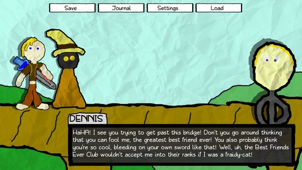 Paper Shakespeare RPG: Saga of the Five Kingdoms game for Linux 1