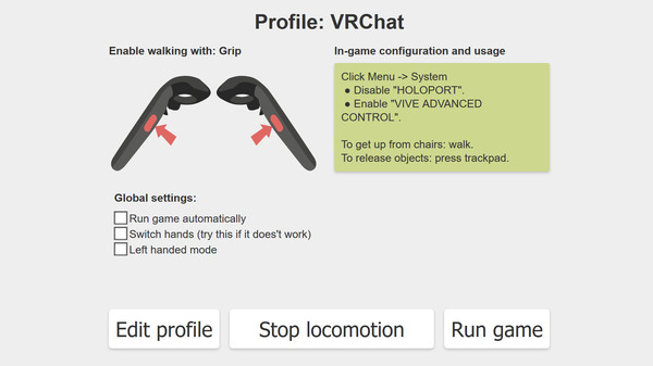 Скриншот из Natural Locomotion Demo