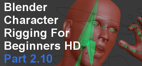 Blender Character Rigging for Beginners HD: Intro to Parent Child Relationships - Part 4