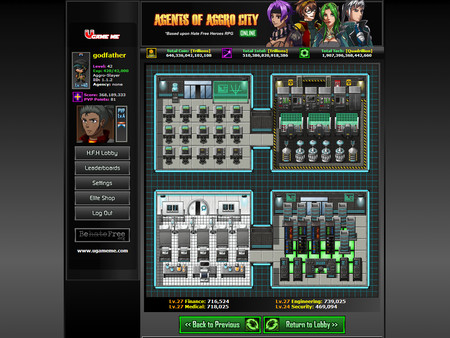 Скриншот из Agents of Aggro City Online
