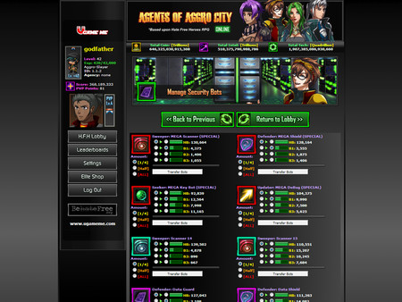 Скриншот из Agents of Aggro City Online