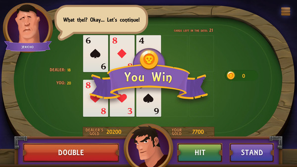 Black Jack Story game for windows Pc 1