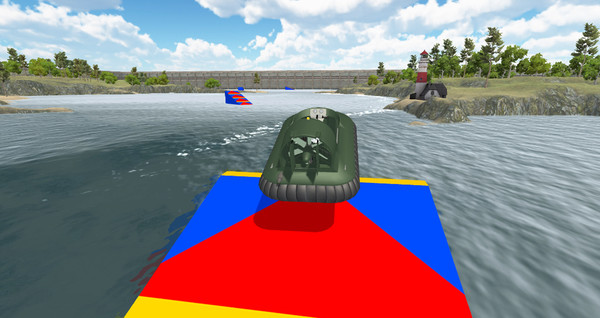 Hovercraft Drive game for Linux 1