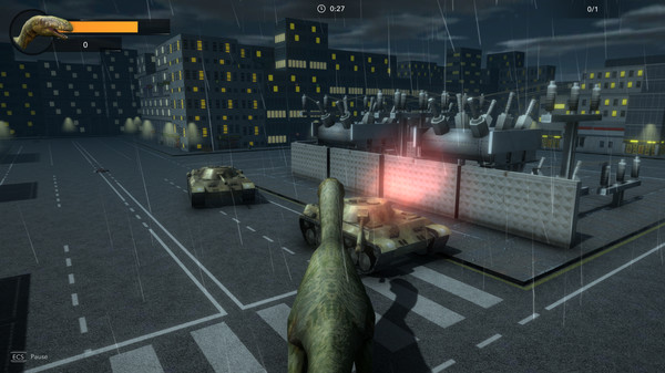 скриншот Jurassic City Walk 4
