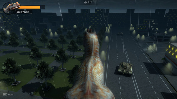 скриншот Jurassic City Walk 2