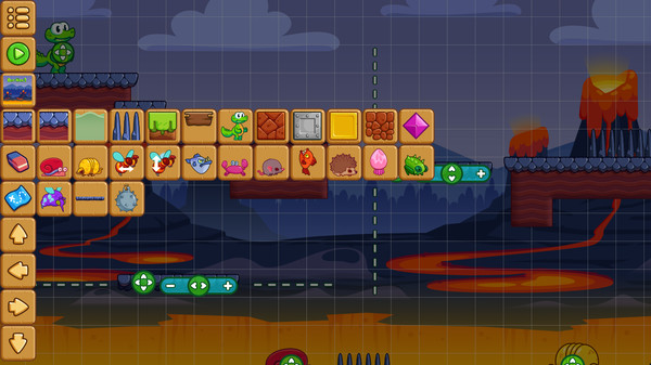 Croc's World Construction Kit game for Linux 1