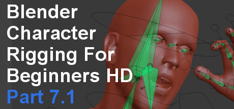Blender Character Rigging for Beginners HD: Build Head & Neck Rig - Part 1 cover art