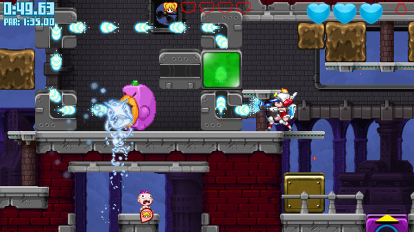 Скриншот из Mighty Switch Force! Collection