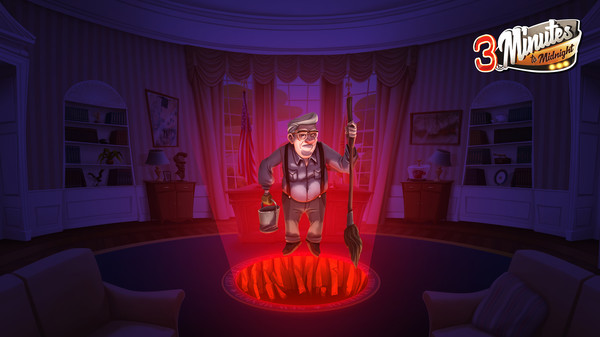 3 Minutes to Midnight™ - A Comedy Graphic Adventure game for windows Pc 1