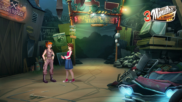 3 Minutes to Midnight™ - A Comedy Graphic Adventure game for Linux 1