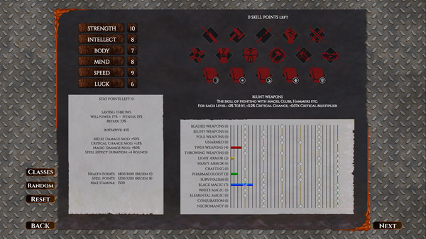 The 7th Circle recommended requirements