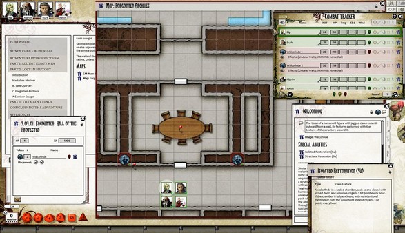 Скриншот из Fantasy Grounds - Pathfinder RPG - War for the Crown AP 1: Crownfall (PFRPG)