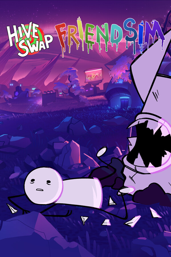 Steam portrait for Hiveswap Friendsim.
