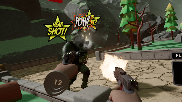 Скриншот из The Steadfast VR Challenge