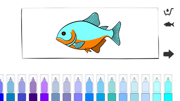 Скриншот из Hungry Games: Survive in a world of predatory fish Скриншот из Hungry Games: Survive in a world of predatory fish