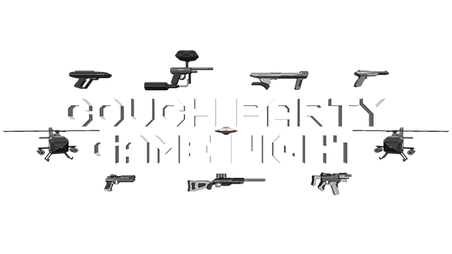 Couch Party Game Night Logo