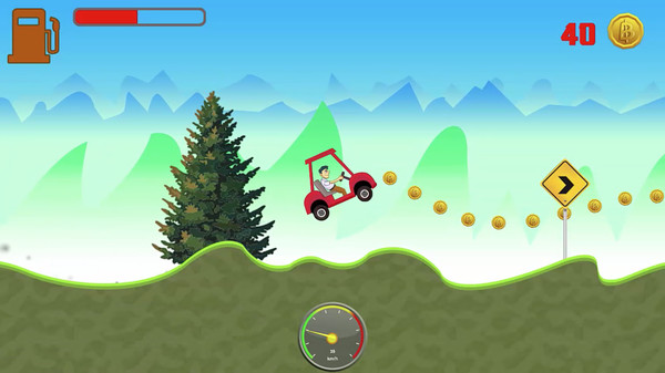 Скриншот из Mountain Racing