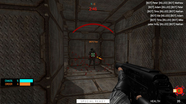 Vertigo FPS game for Linux 1