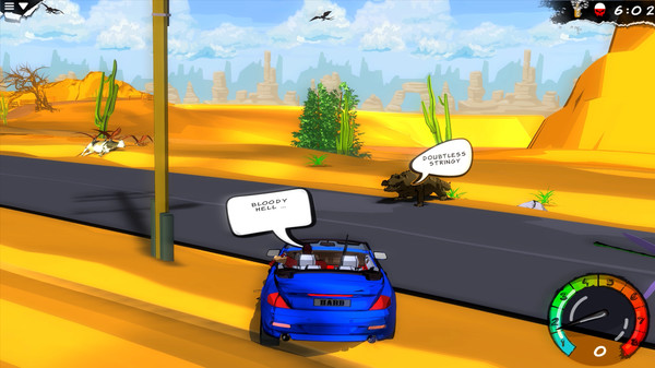 My Mad Road - adventure racing & shooting screenshot