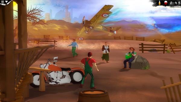 My Mad Road - adventure racing & shooting game for Linux 1