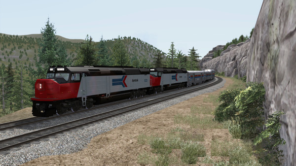 Скриншот из Train Simulator: Amtrak SDP40F Loco Add-On