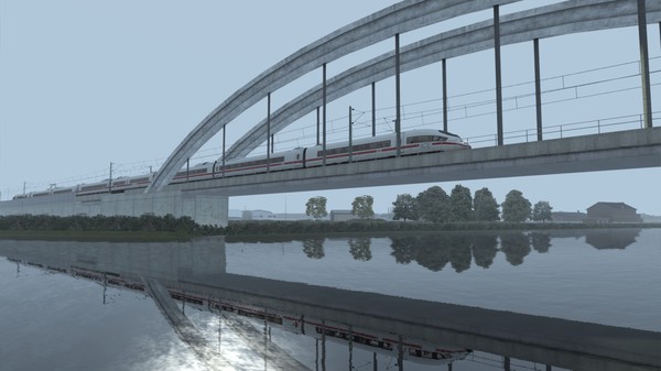 Скриншот из Train Simulator: Frankfurt High Speed: Frankfurt – Karlsruhe Route Extension Add-On