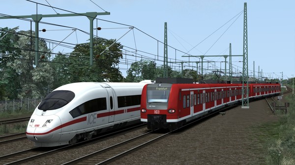 Скриншот из Train Simulator: Frankfurt High Speed: Frankfurt – Karlsruhe Route Extension Add-On