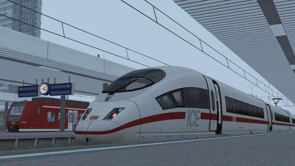 Скриншот из Train Simulator: Frankfurt High Speed: Frankfurt – Karlsruhe Route Extension Add-On