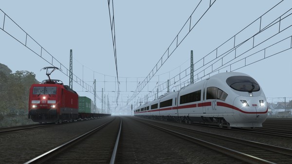 Скриншот из Train Simulator: Frankfurt High Speed: Frankfurt – Karlsruhe Route Extension Add-On