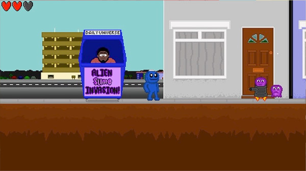 Bishi and the Alien Slime Invasion! game for windows Pc 1