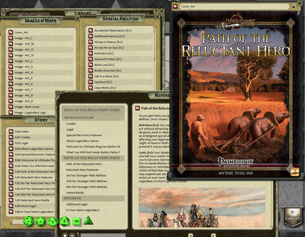 Скриншот из Fantasy Grounds - Path of the Reluctant Hero (PFRPG)