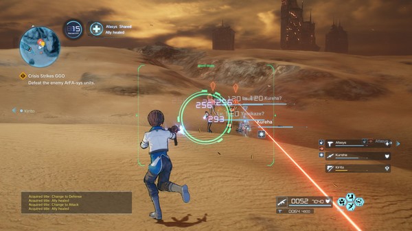 Скриншот из SWORD ART ONLINE: FATAL BULLET - Collapse of Balance