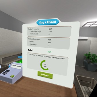 Shopkeeper Simulator VR Steam