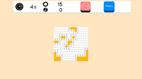 MineSweep game for Linux 1