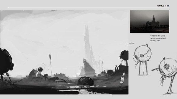 Скриншот из FAR: Lone Sails - Digital Artbook