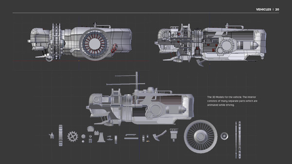 Скриншот из FAR: Lone Sails - Digital Artbook