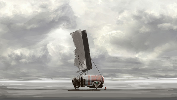 Скриншот из FAR: Lone Sails - Digital Artbook