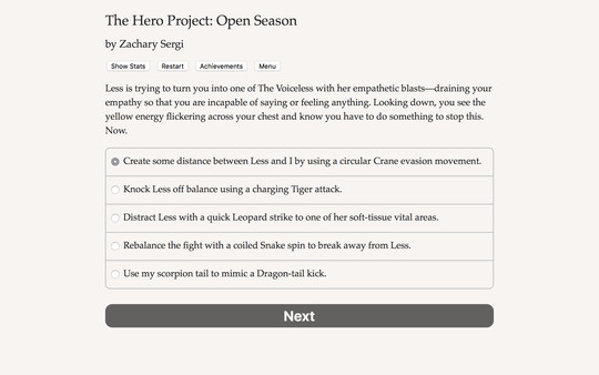The Hero Project: Open Season game for windows Pc 1