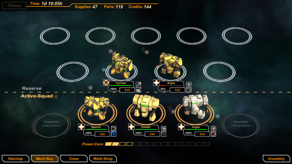 Скриншот из MechCorp