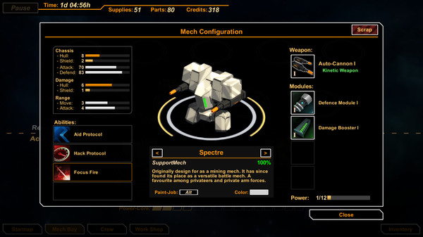 MechCorp game for Linux 1