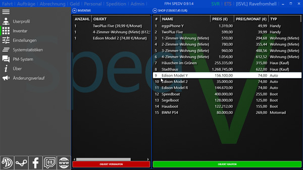 SpedV game for Linux 1