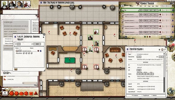 Скриншот из Fantasy Grounds - Pathfinder RPG - War for the Crown AP 2: Songbird, Scion, Saboteur (PFRPG)