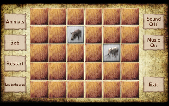 Mr Rabbit's Memory Gamefor windows and Linux 1