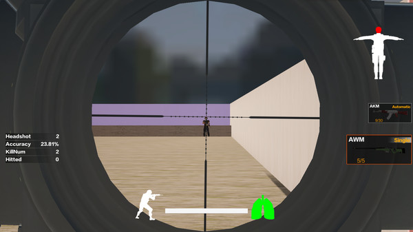 Battleground Shooting Training 吃鸡枪法训练器 game for Linux 1