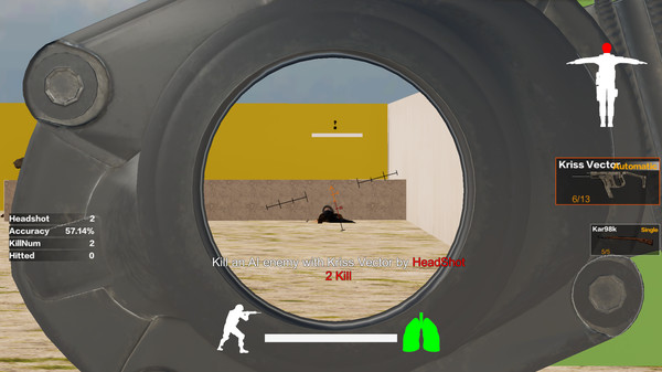 Battleground Shooting Training 吃鸡枪法训练器 game for windows Pc 1