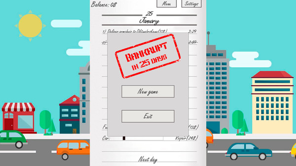 Скриншот из Delivery man simulator