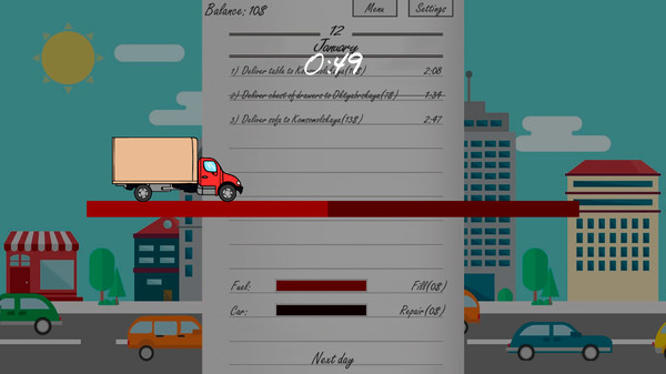 Скриншот из Delivery man simulator