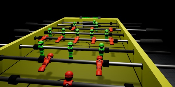Virtual Foosball for linux