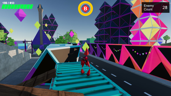 Скриншот из Geometry Boxer
