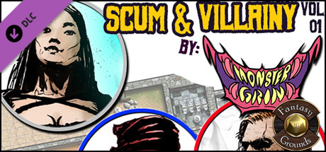 Fantasy Grounds - Scum & Villainy Vol 1 (Token Pack)